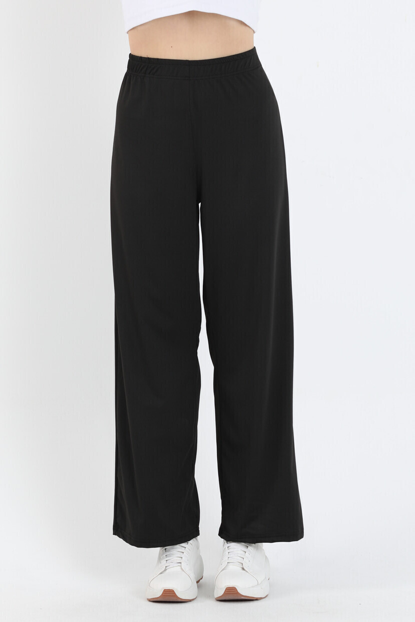 Beli Lastikli İnce Rahat Kesim Pantolon