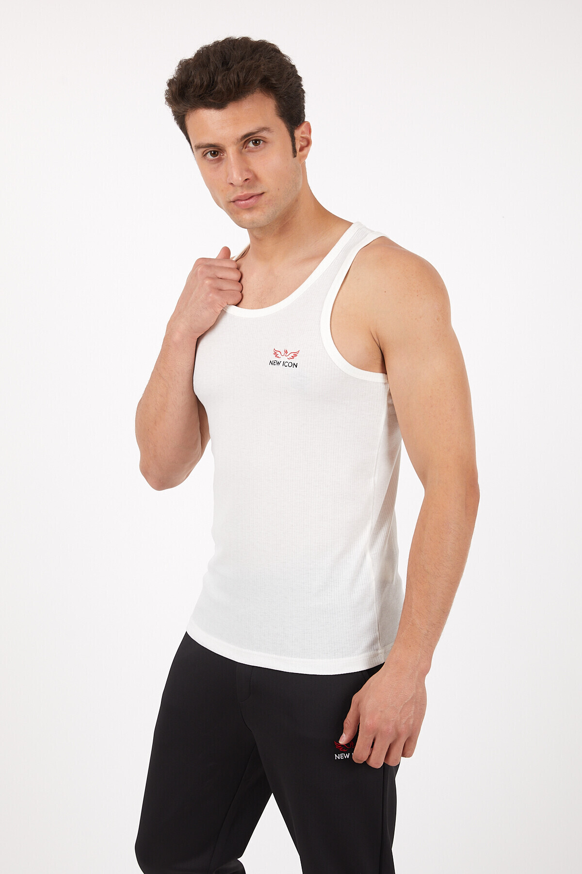 Nakış Detaylı Kaşkorseli Atlet