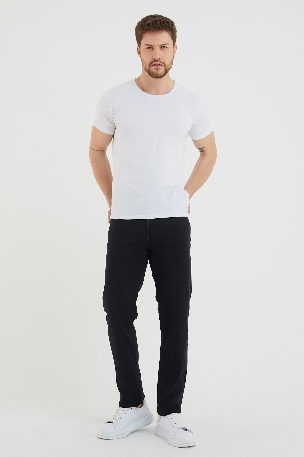 Slim Fit Klasik Kot Pantolon