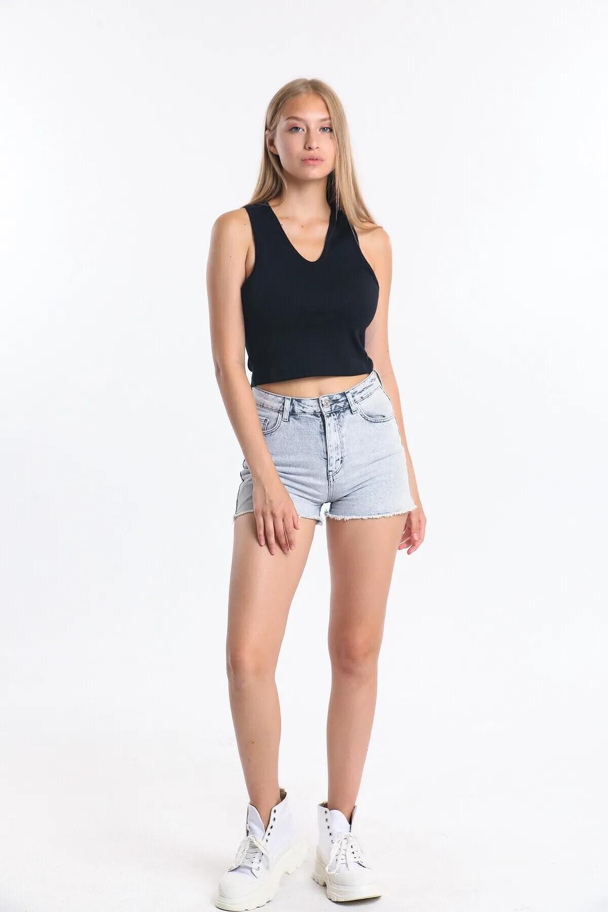 V Yaka Askılı Atlet