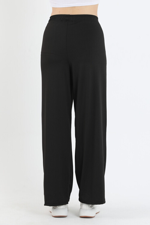 Beli Lastikli İnce Rahat Kesim Pantolon