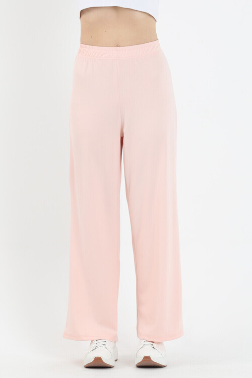 Beli Lastikli İnce Rahat Kesim Pantolon