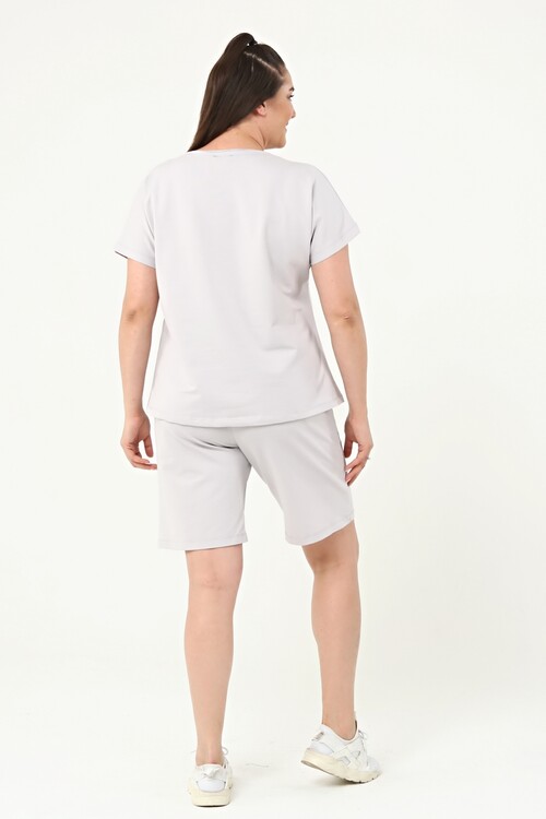 Büyük Beden Şort Takım