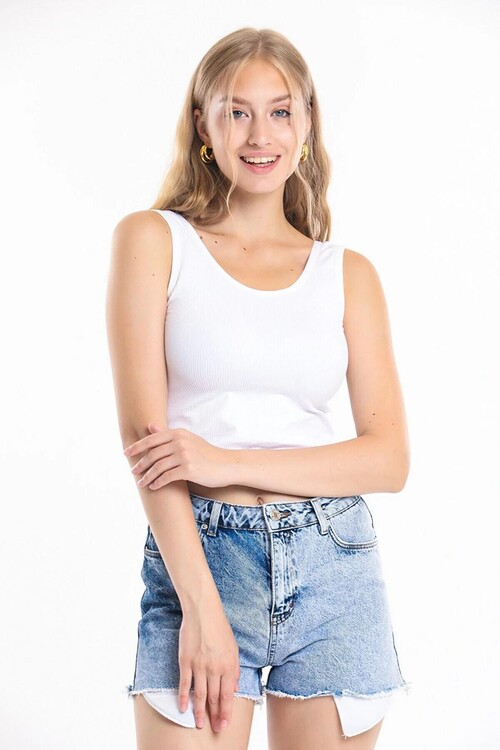 Askılı Esnek Atlet